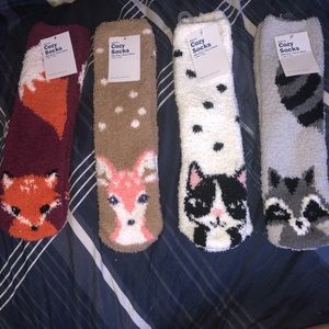 4 pair of cozy socks 🧦